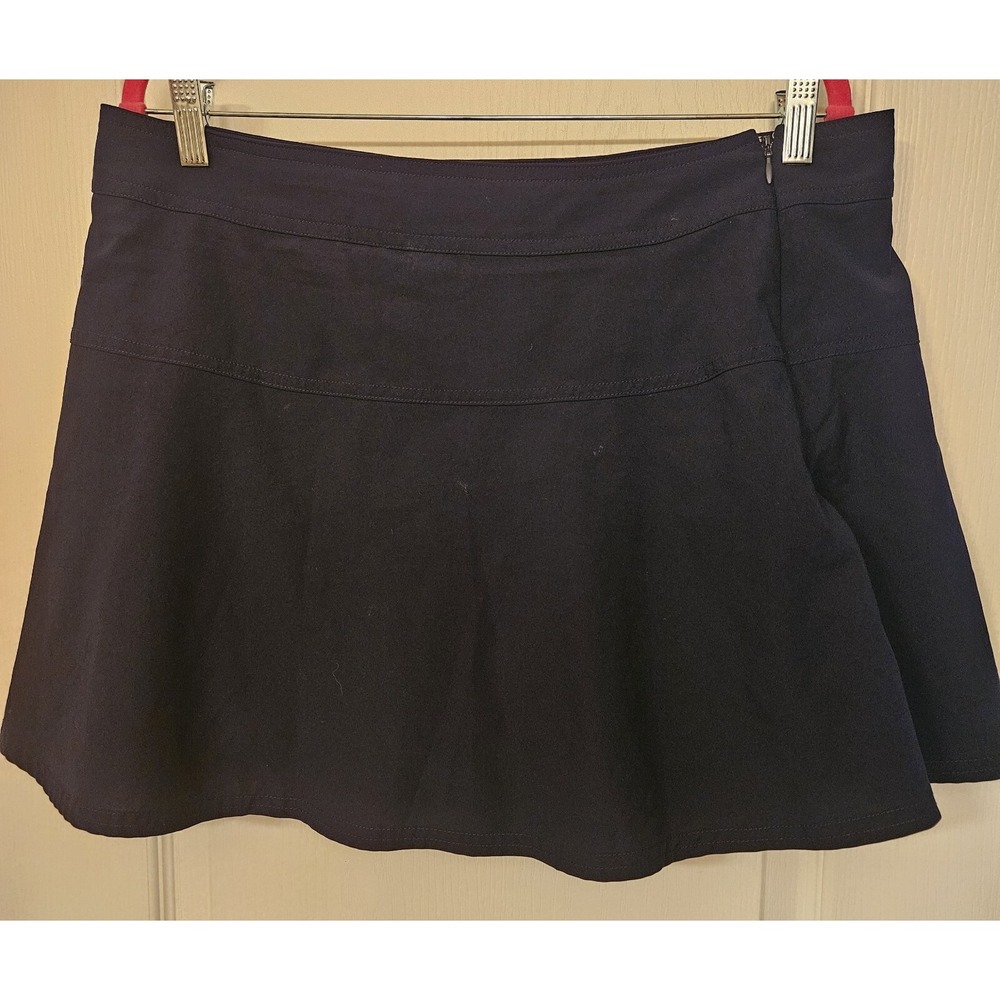 Chaps Sport Womens Golf Skort Navy Blue Size 12 Golfcore Sports Preppy